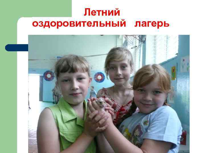 Летний оздоровительный лагерь 