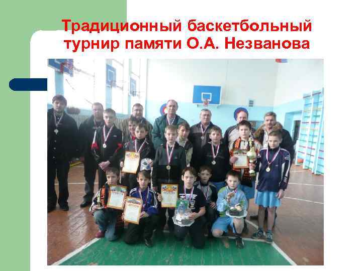 Традиционный баскетбольный турнир памяти О. А. Незванова 