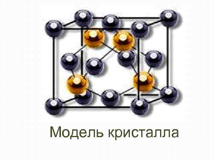 Модель кристалла 