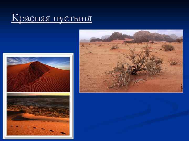 Красная пустыня 