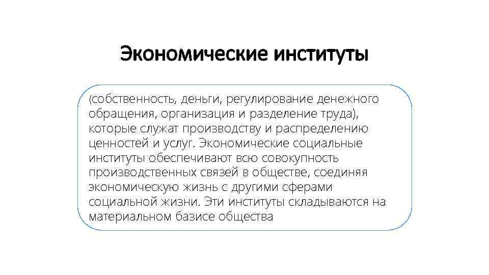 План собственность экономика. Экономический институт собственность. Экономический социальный институт собственности. Собственность как социальный институт. Социальный институт деньги.