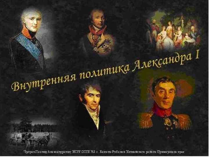 ПРЕЗЕНТАЦИЯ Александр I 