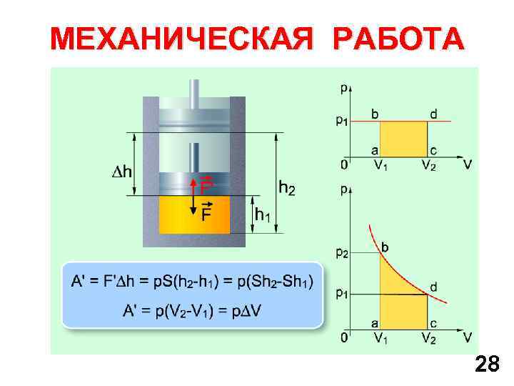 МЕХАНИЧЕСКАЯ РАБОТА 28 