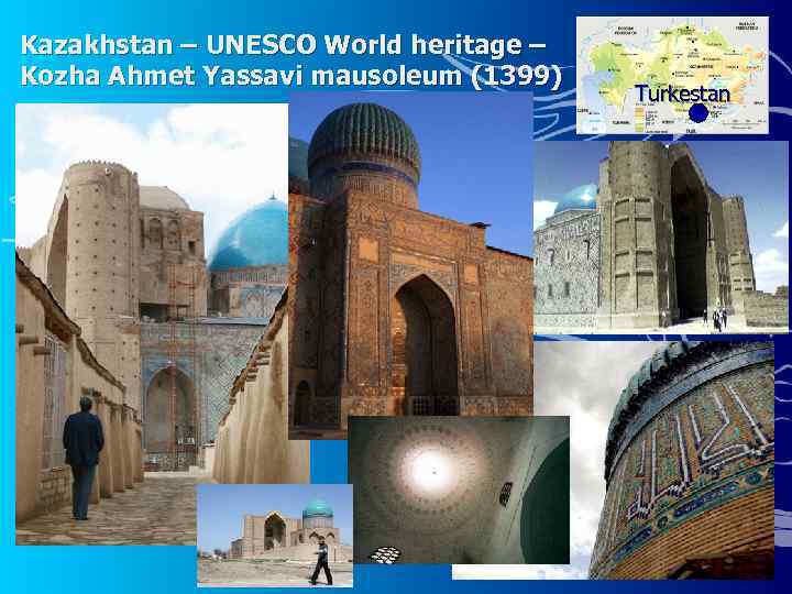 Kazakhstan – UNESCO World heritage – Kozha Ahmet Yassavi mausoleum (1399) Turkestan 