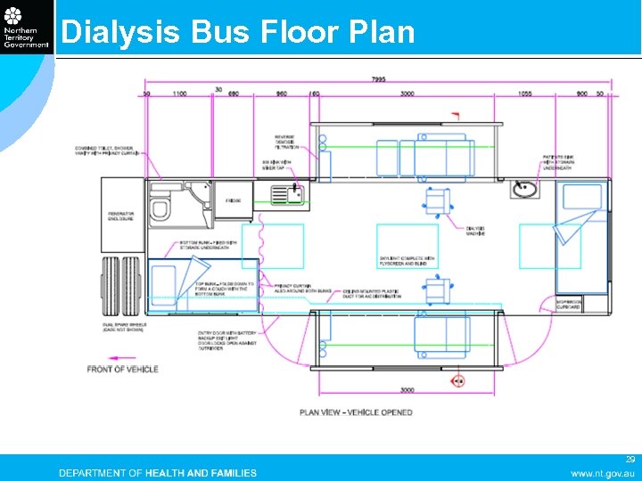 Dialysis Bus Floor Plan 29 