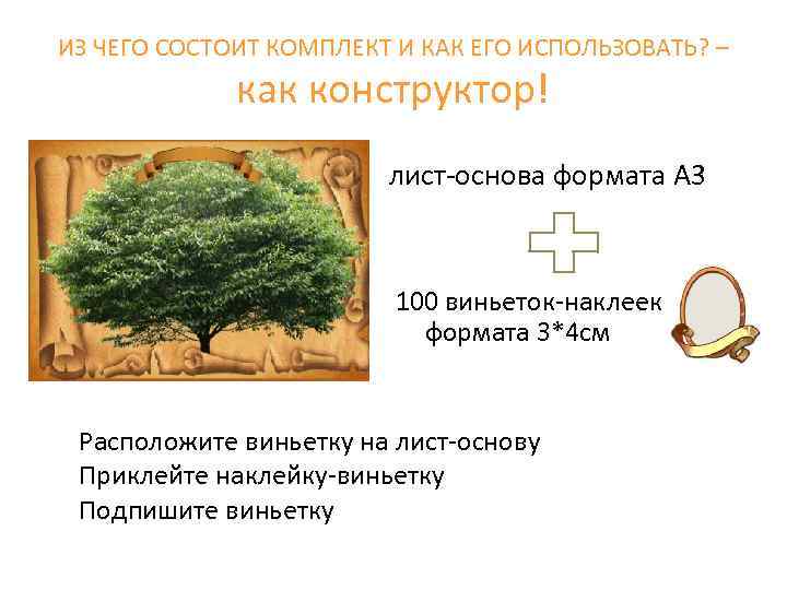 ИЗ ЧЕГО СОСТОИТ КОМПЛЕКТ И КАК ЕГО ИСПОЛЬЗОВАТЬ? – как конструктор! лист-основа формата А