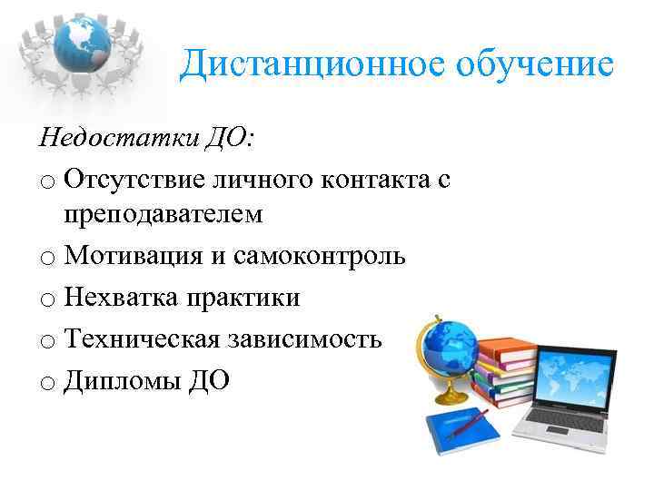 Презентация на тему дистанционное обучение плюсы и минусы