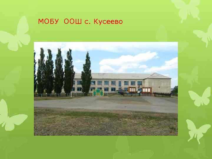 МОБУ ООШ с. Кусеево 