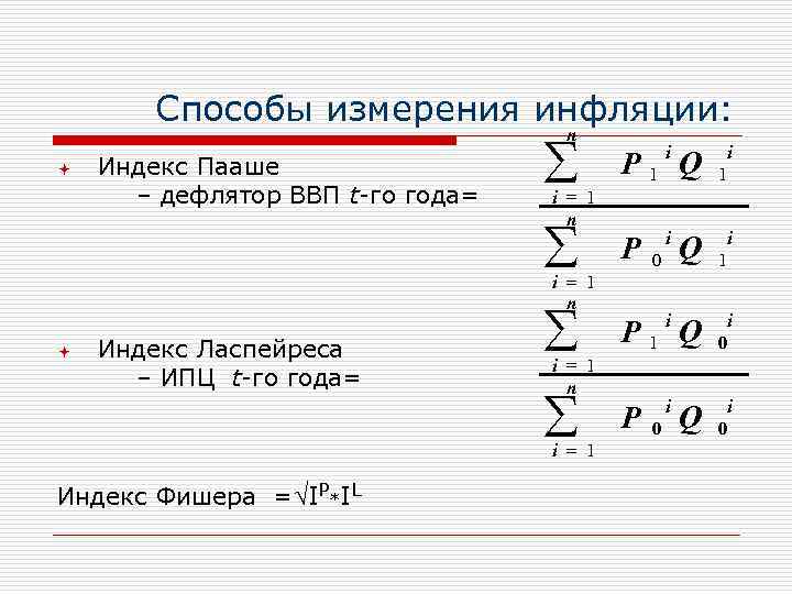 Индекс пааше фишера