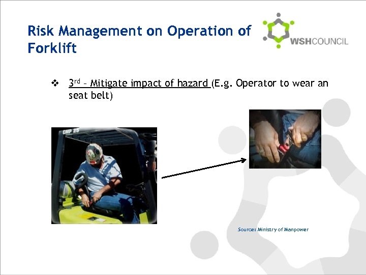 Risk Management on Operation of Forklift v 3 rd – Mitigate impact of hazard