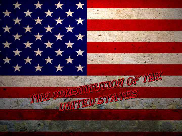 he of t tion titu ons tes e C th sta ited un 