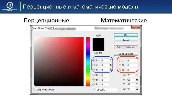 Перцепционные и математические модели 