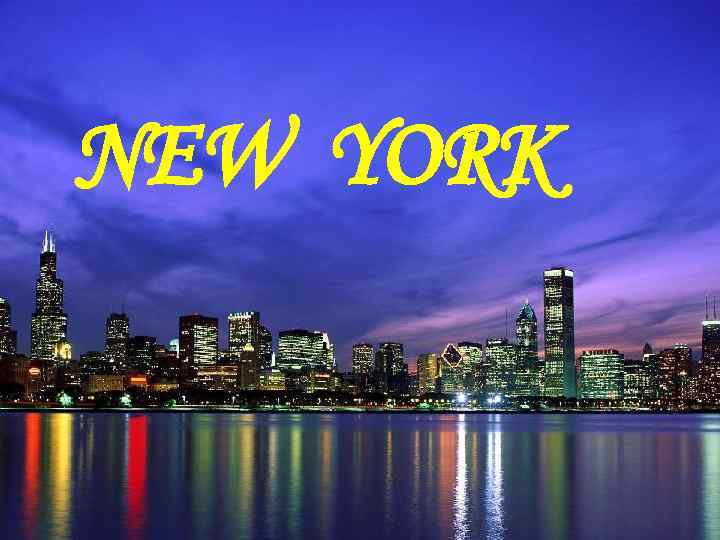 NEW YORK 