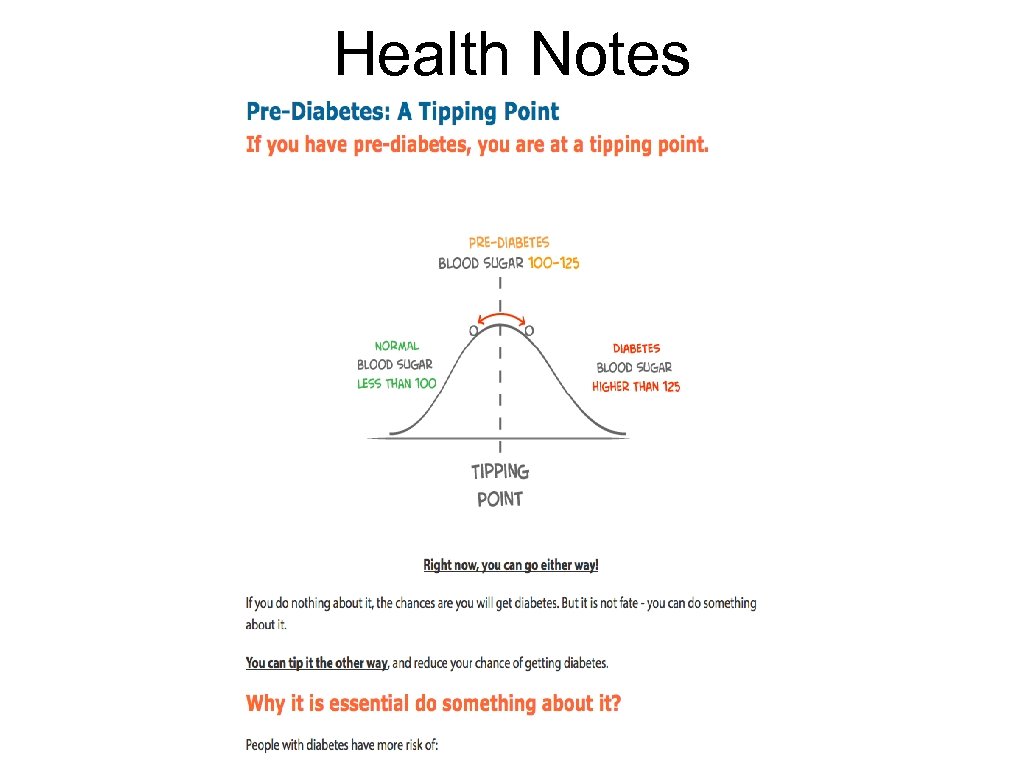 Health Notes 
