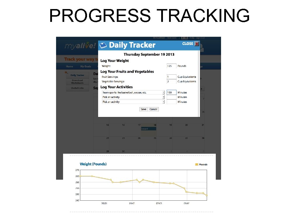 PROGRESS TRACKING 