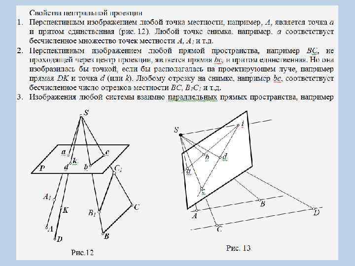 Ортогональная проекция стула