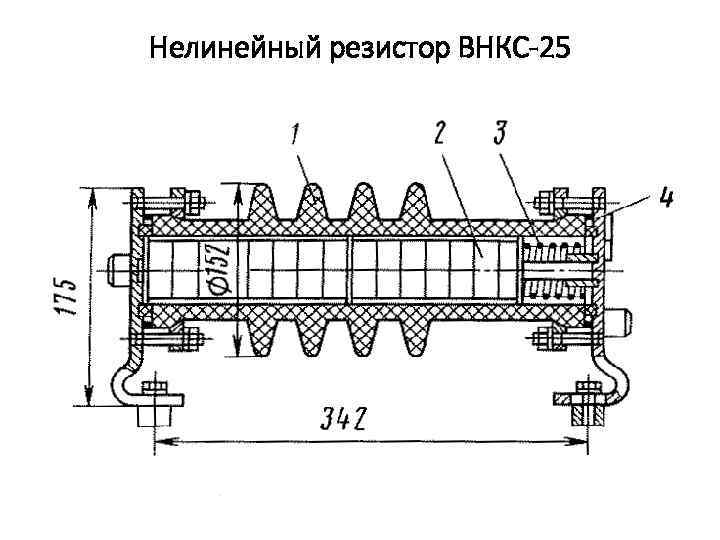 Нелинейный резистор ВНКС-25 