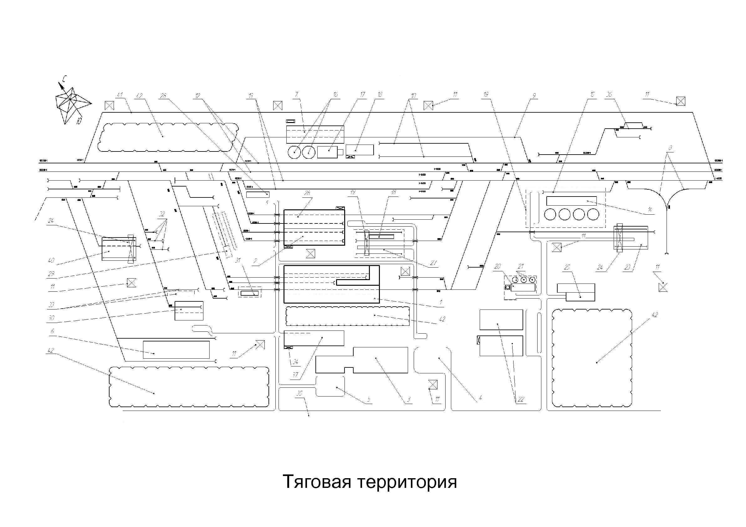 Тяговая территория 
