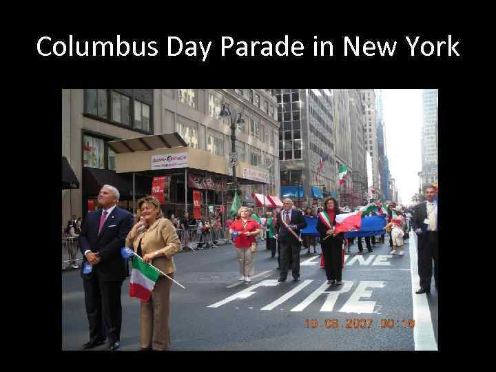Columbus Day Parade in New York 