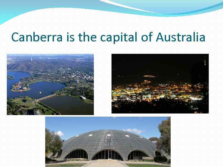 Canberra is the capital of Australia 