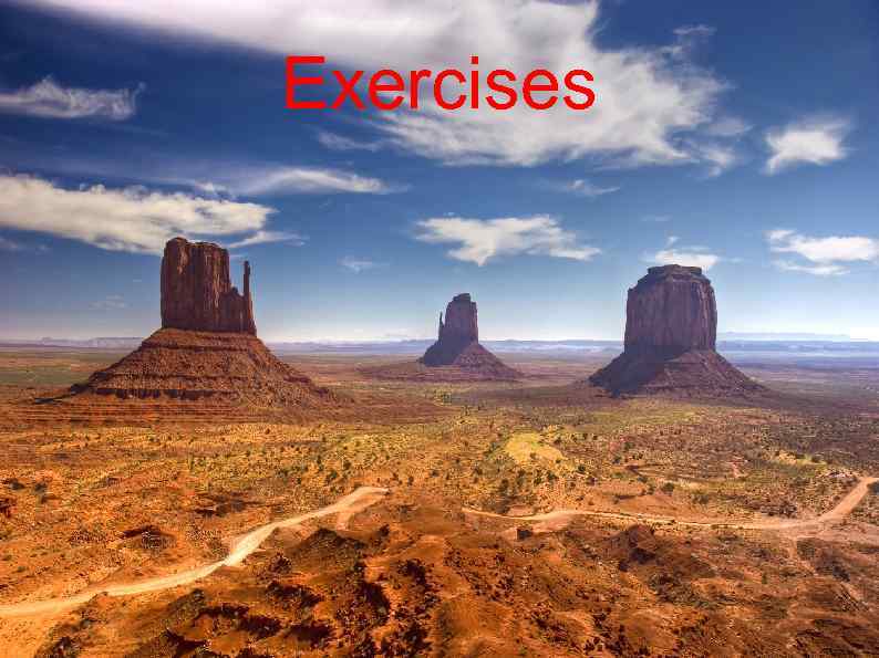 Exercises 