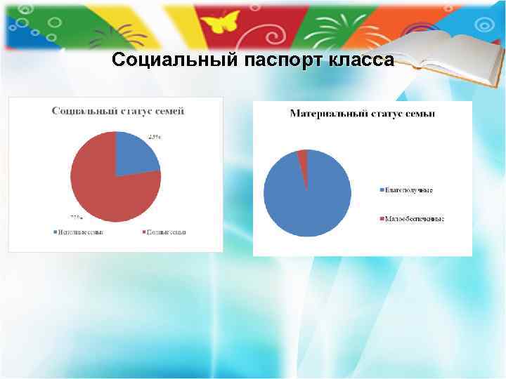 Социальный паспорт класса 