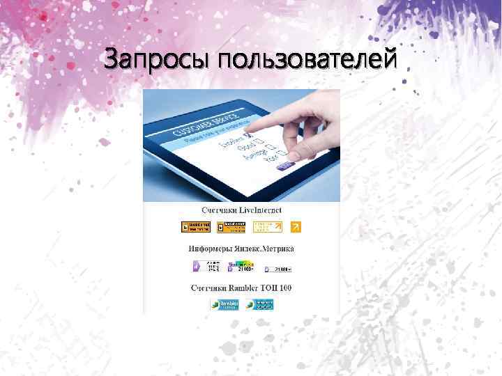 Запросы пользователей 