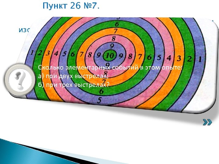 Из закрепленного ружья стреляют по мишени изображенной на рисунке 2 выстрелить мимо невозможно