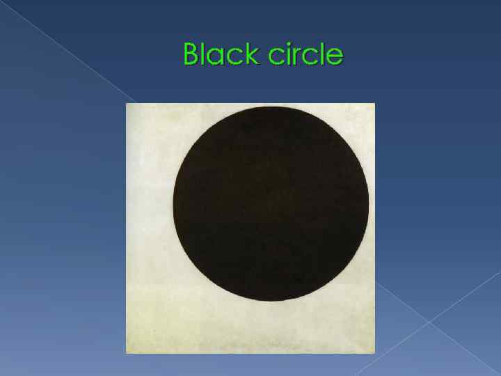 Black circle 