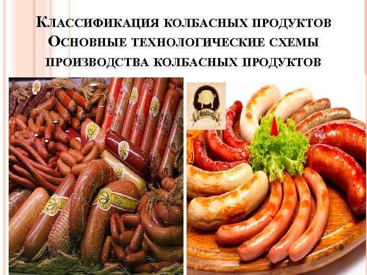 Презентация колбасные изделия