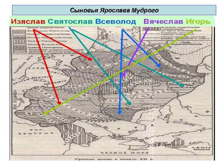 Сыновья Ярослава Мудрого 