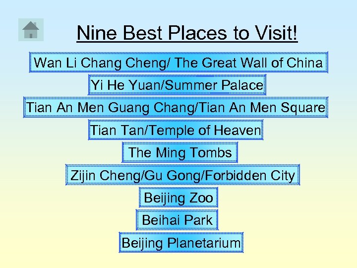 Nine Best Places to Visit! Wan Li Chang Cheng/ The Great Wall of China