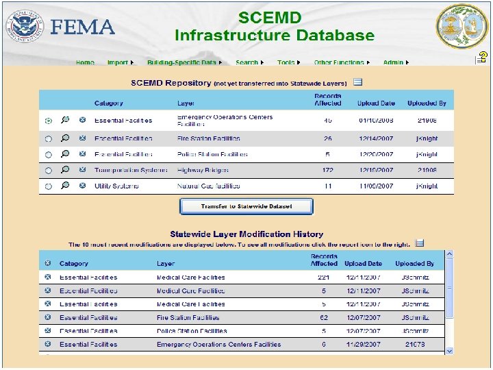 CDMS Web Portal: FEMA’S SOFTWARE PROGRAM FOR UPDATING STATEWIDE DATASETS 