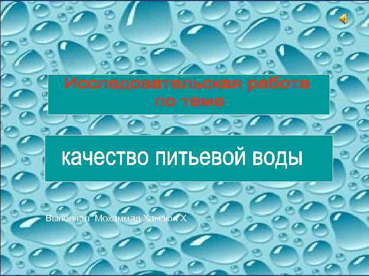 Выполнел Мохаммад Хамаюн Х 