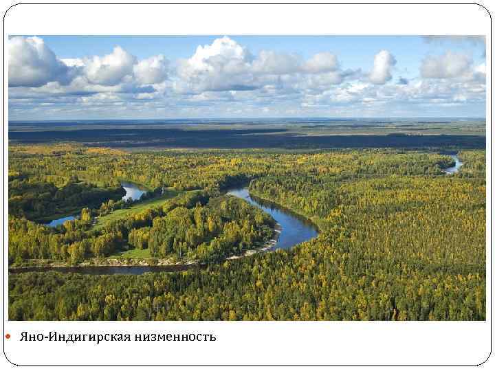  Яно-Индигирская низменность 