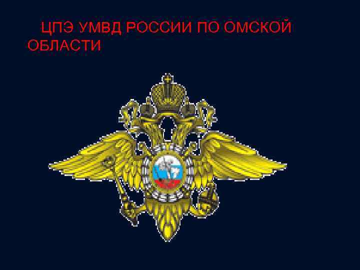  ЦПЭ УМВД РОССИИ ПО ОМСКОЙ ОБЛАСТИ 