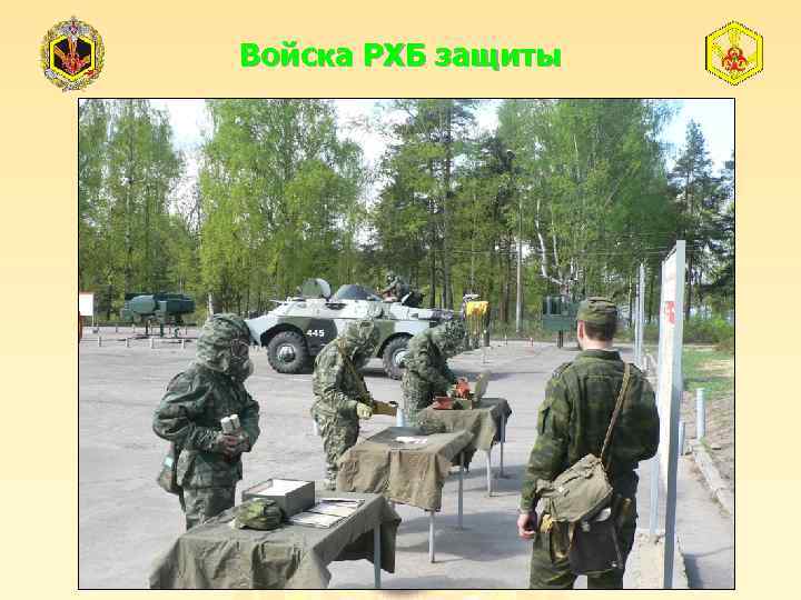 Войска РХБ защиты 