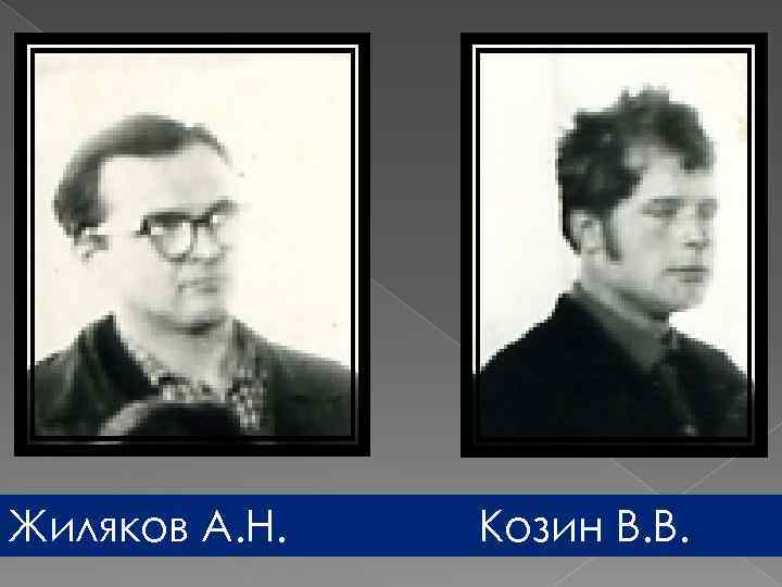 Жиляков А. Н. Козин В. В. 