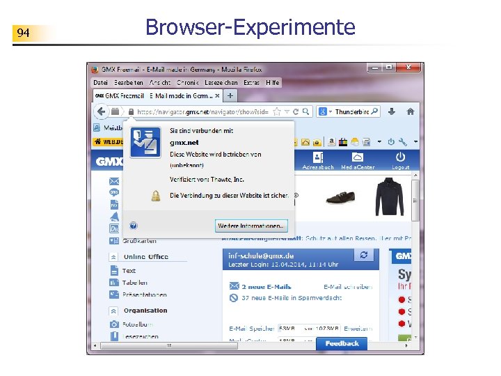 94 Browser-Experimente 