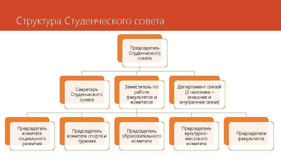 Структура студенческого проекта