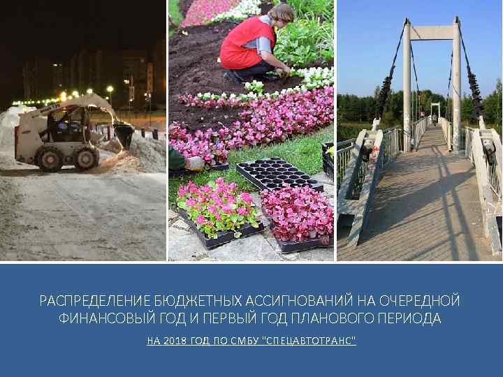 РАСПРЕДЕЛЕНИЕ БЮДЖЕТНЫХ АССИГНОВАНИЙ НА ОЧЕРЕДНОЙ ФИНАНСОВЫЙ ГОД И ПЕРВЫЙ ГОД ПЛАНОВОГО ПЕРИОДА НА 2018