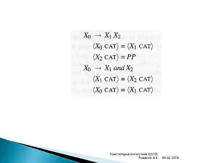 Комп'ютерна лінгвістика (2010) Романюк А. Б. 09. 02. 2018 