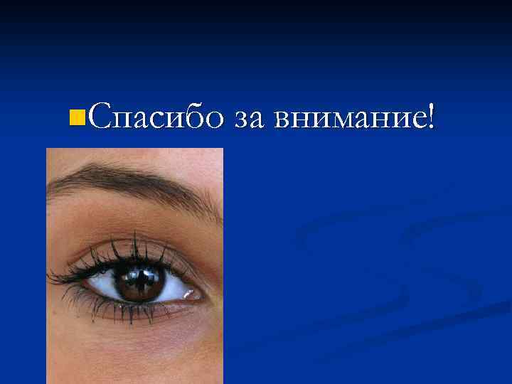 n. Спасибо за внимание! 