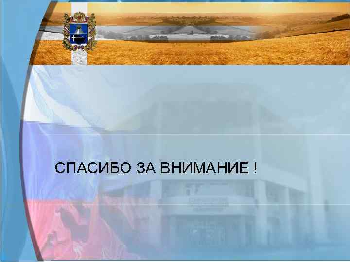 СПАСИБО ЗА ВНИМАНИЕ ! 