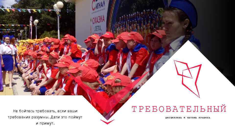 Не бойтесь требовать, если ваши требования разумны. Дети это поймут и примут. ТРЕБОВАТЕЛЬНЫЙ ДИСЦИПЛИНА