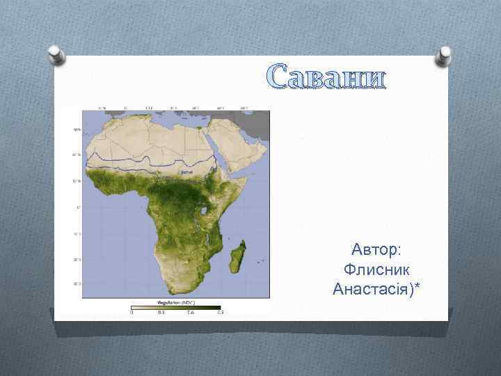 Савани Автор: Флисник Анастасія)* 