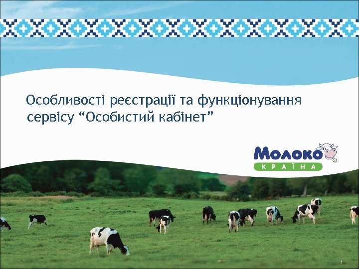 Особливості реєстрації та функціонування сервісу “Особистий кабінет” 1 