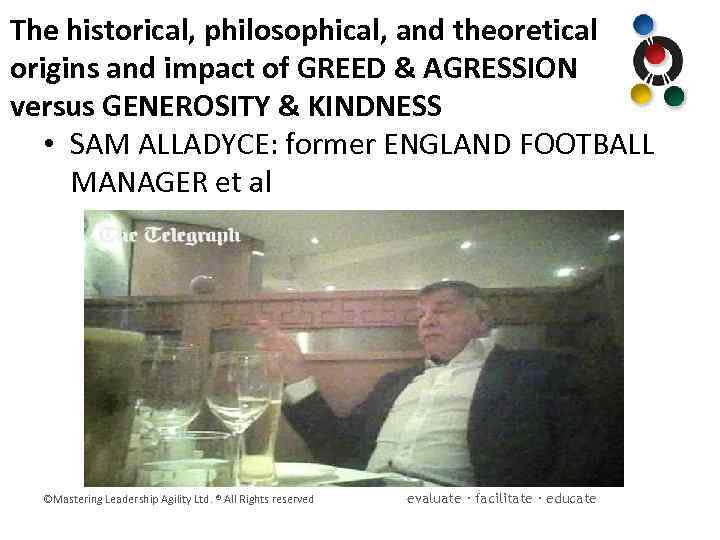 The historical, philosophical, and theoretical origins and impact of GREED & AGRESSION versus GENEROSITY
