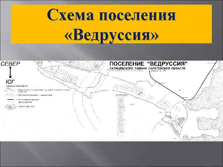 Схема поселения «Ведруссия» 