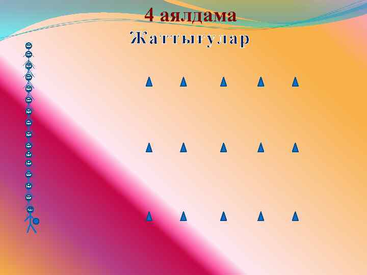 4 аялдама Жаттығулар 